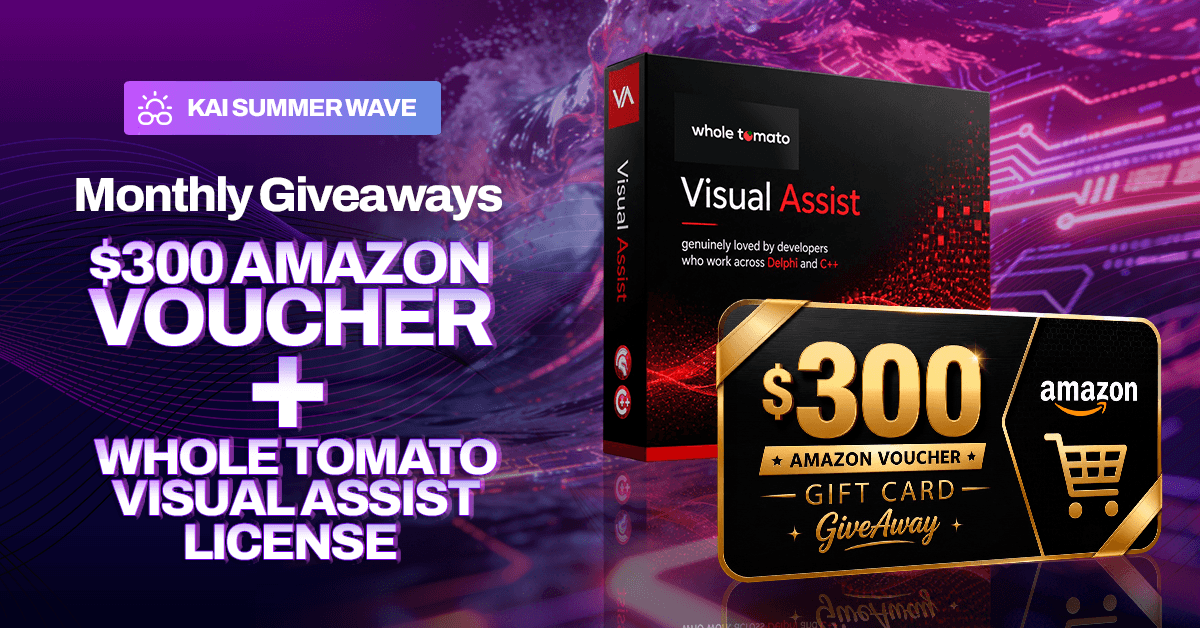 $300 Amazon gift card and Whole Tomato Visual Assist giveaway